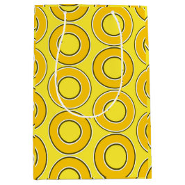 Butterscotch Retro Donuts Mittlere Geschenktüte