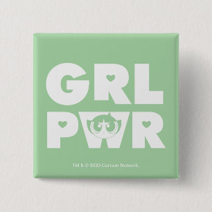 Buttertasse: Girl-Power Button