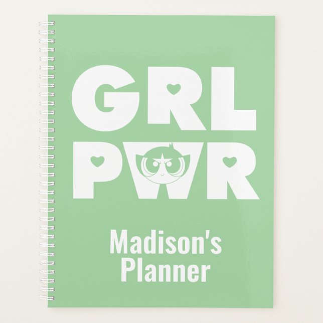 Buttertasse: Girl-Power Planer (Vorderseite)