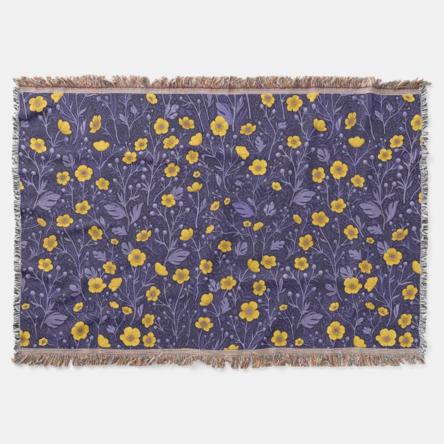 Buttertassen, gelb und violett decke (Vorderseite)