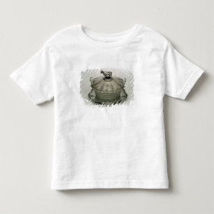 Butterteller mit einer mattierten Glasbasis Kleinkind T-shirt