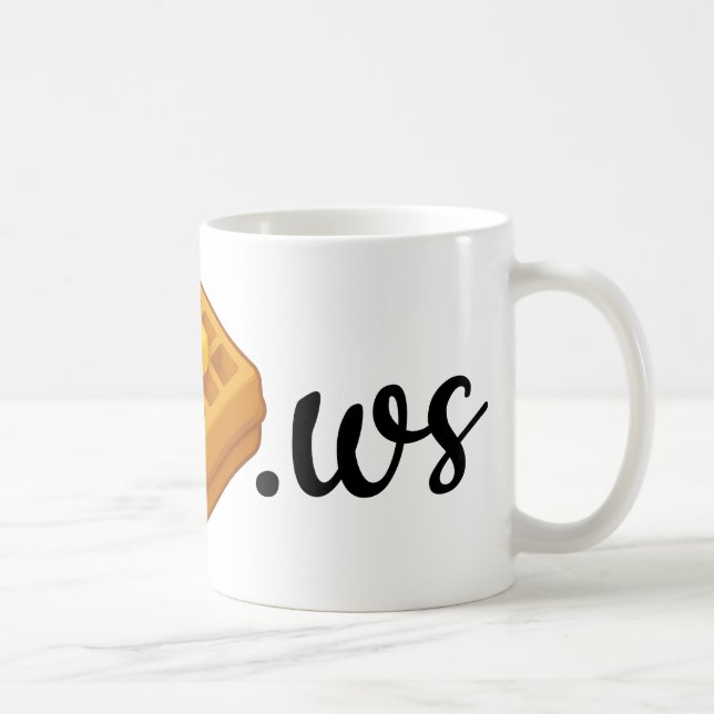 Butterwaffel Kaffeetasse (Rechts)