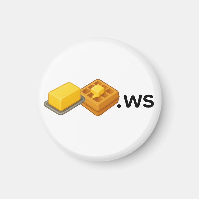 Butterwaffel Magnet (Vorne)