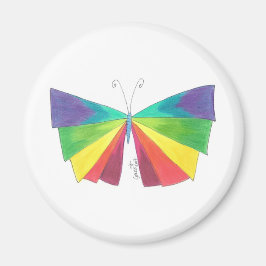 Butteryfly Regenbogen Magnet