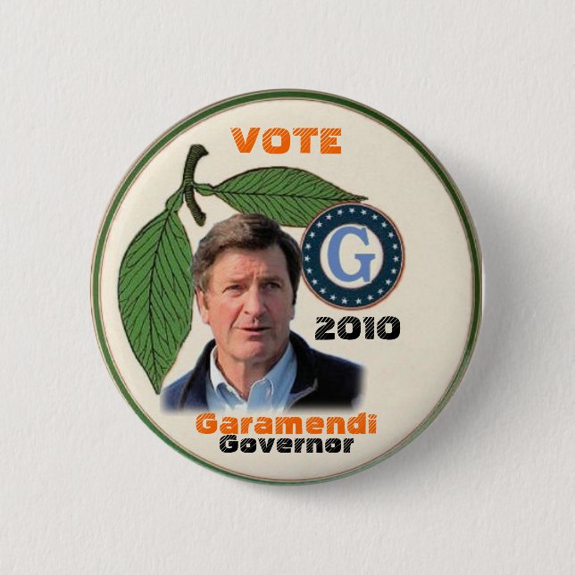 Button 2010 Johns Garamendi (Vorderseite)