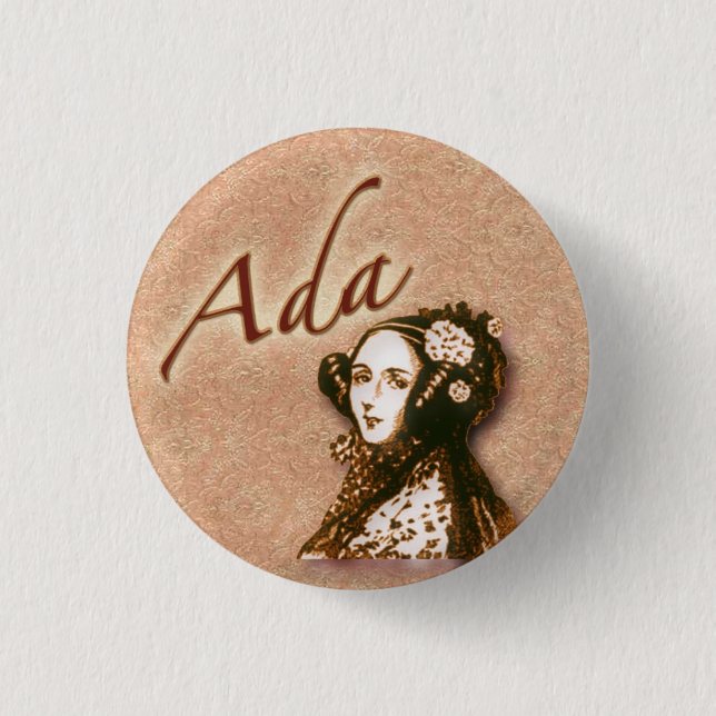 Button Ada Lovelace (Vorderseite)