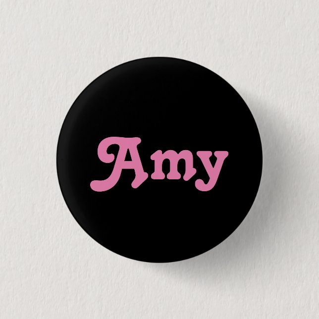 Button Amy (Vorderseite)