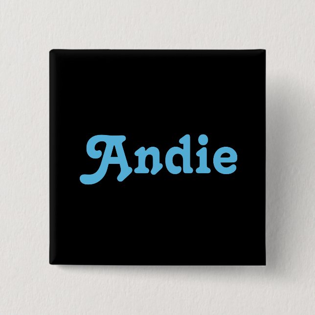 Button Andie (Vorderseite)