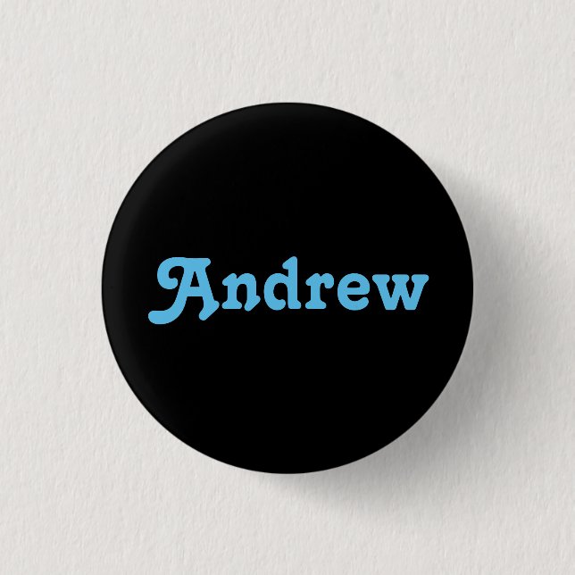 Button Andrew (Vorderseite)