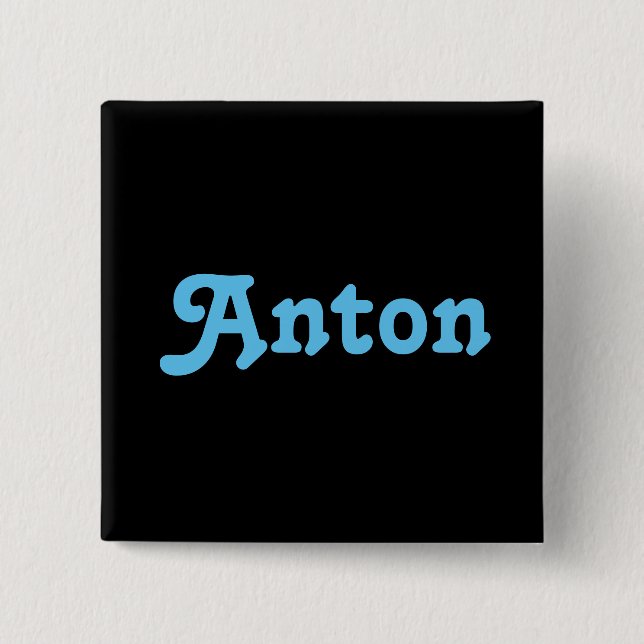 Button Anton (Vorderseite)