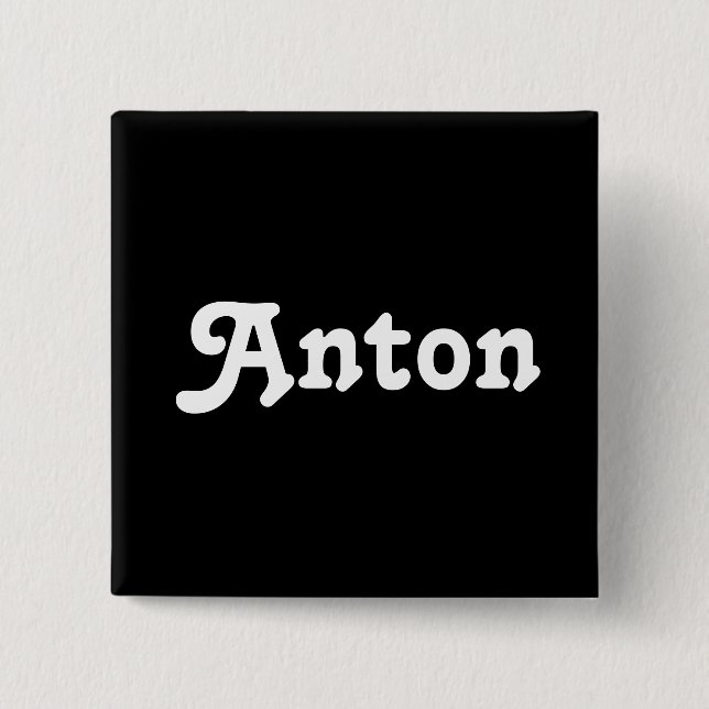 Button Anton (Vorderseite)