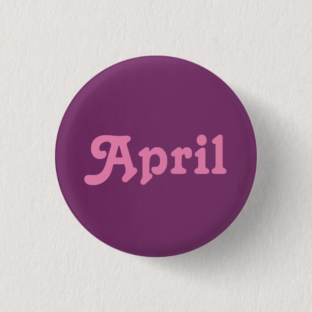 Button April (Vorderseite)