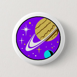 Button-Auf Abzeichen - Kosmologie Button