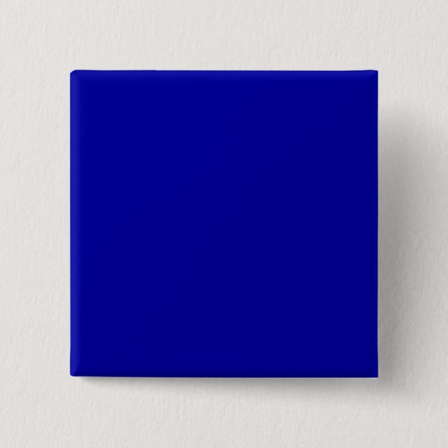 Button-Back-Button "Earth Blue Square" Button (Vorderseite)