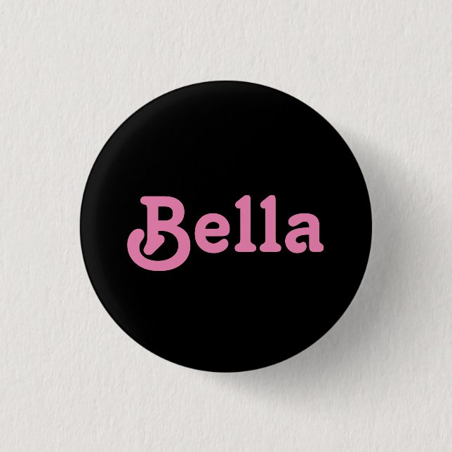 Button Bella (Vorderseite)