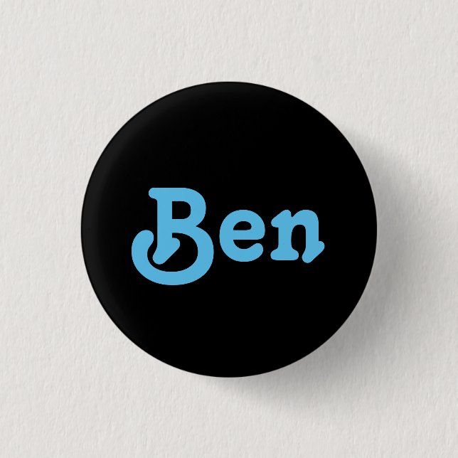Button Ben (Vorderseite)