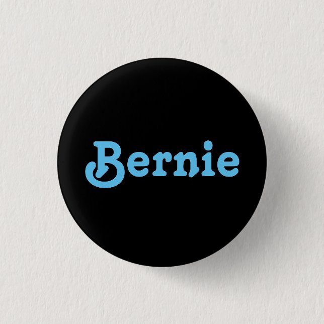 Button Bernie (Vorderseite)