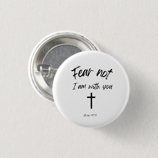 Button Bible Zitat - Angst nicht