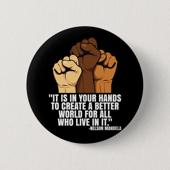 Button-Black History Month Knopfsatz Button (Vorderseite)