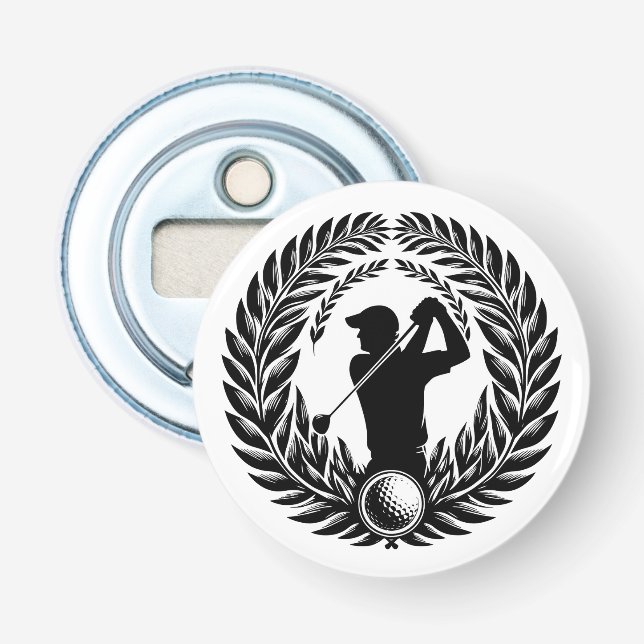 Button Bottle Opener Flaschenöffner (Vorderseite)