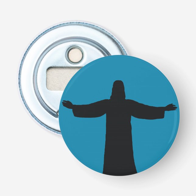 Button Bottle Opener Flaschenöffner (Vorderseite)