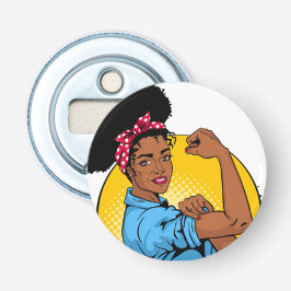 Button Bottle Opener - Wir können es tun! Flaschenöffner