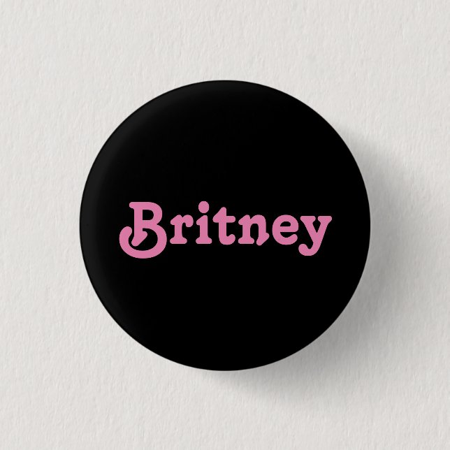 Button Britney (Vorderseite)