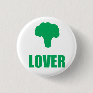 Button „Broccoli Lover "
