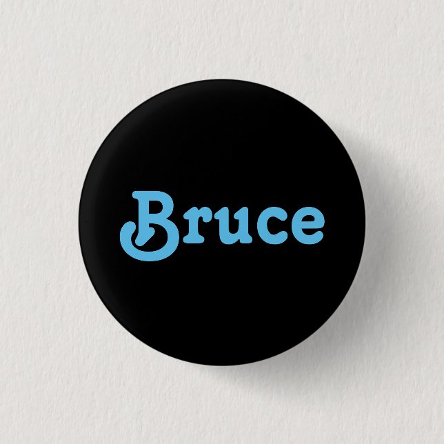 Button Bruce (Vorderseite)