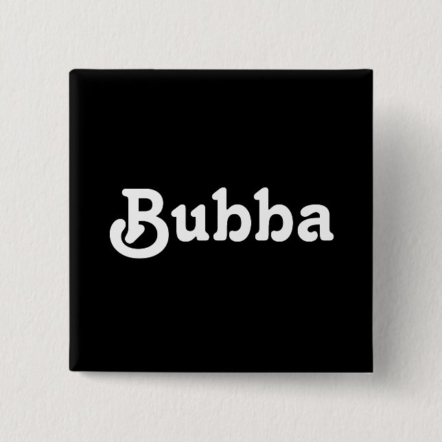 Button Bubba (Vorderseite)