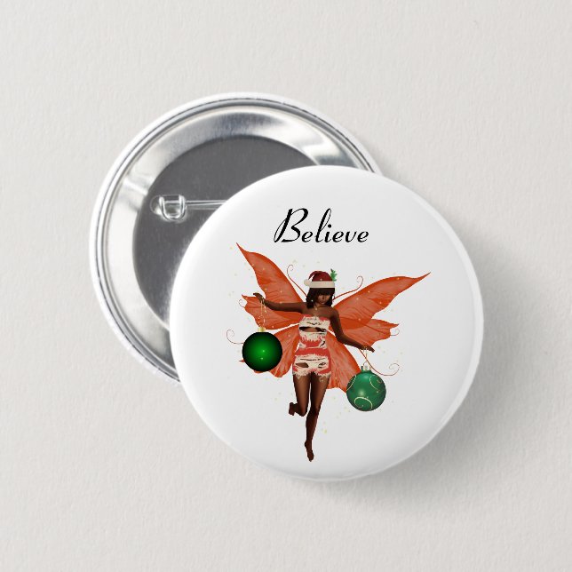 Button-Button für die afrikanische Weihnachtsmesse Button (Vorne & Hinten)