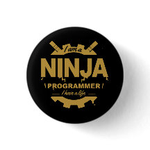 Button Button Programmierer - i am a ninja