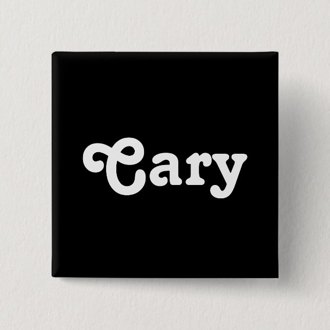 Button Cary (Vorderseite)