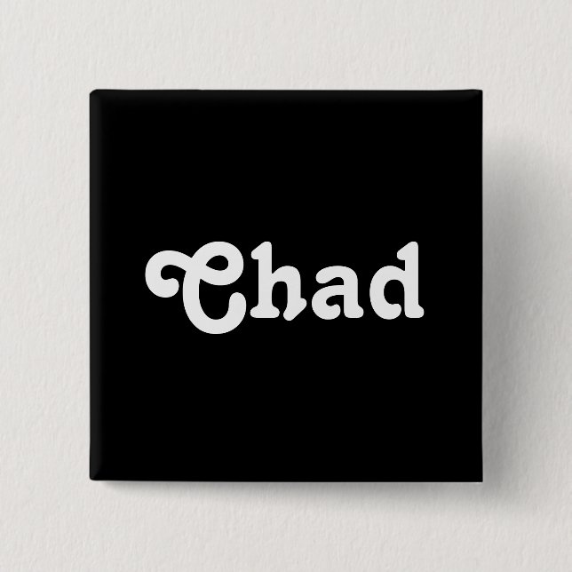 Button Chad (Vorderseite)