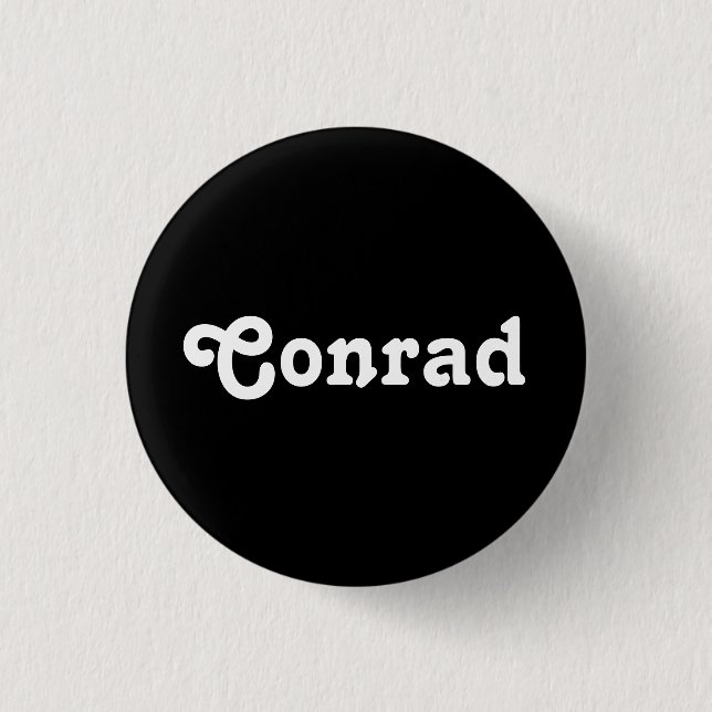 Button Conrad (Vorderseite)