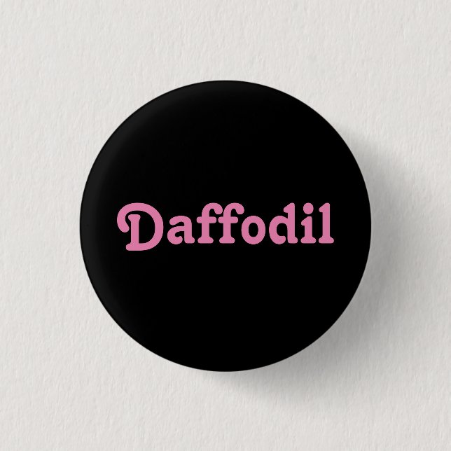 Button-Daffodin Button (Vorderseite)