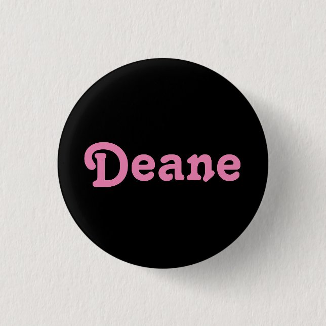 Button Deane (Vorderseite)
