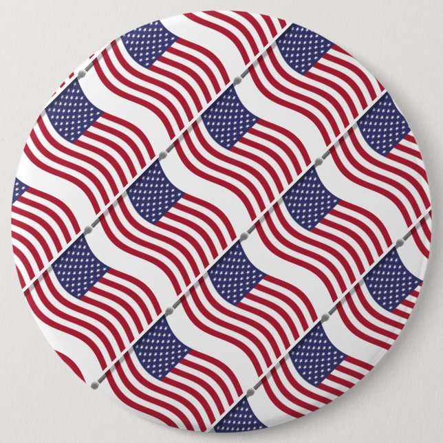 Button der amerikanischen Flag-Taste (Vorderseite)