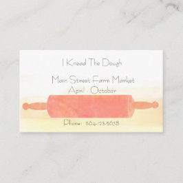 Button der Bäckerei Visitenkarte