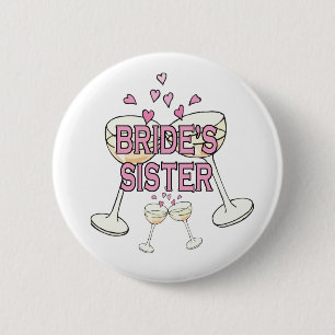 Button: Die Schwester der Braut Button