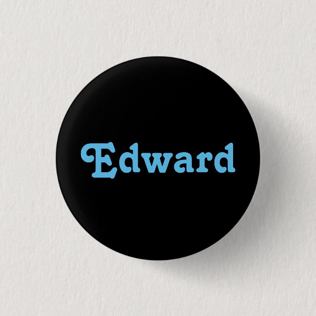 Button Edward (Vorderseite)