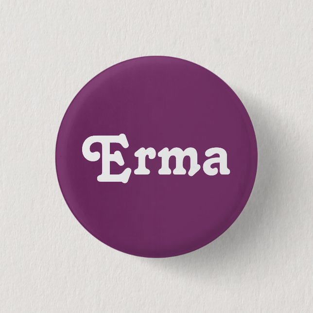 Button Erma (Vorderseite)