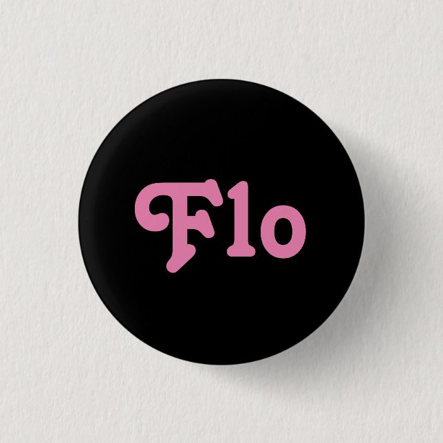 Button Flo (Vorderseite)