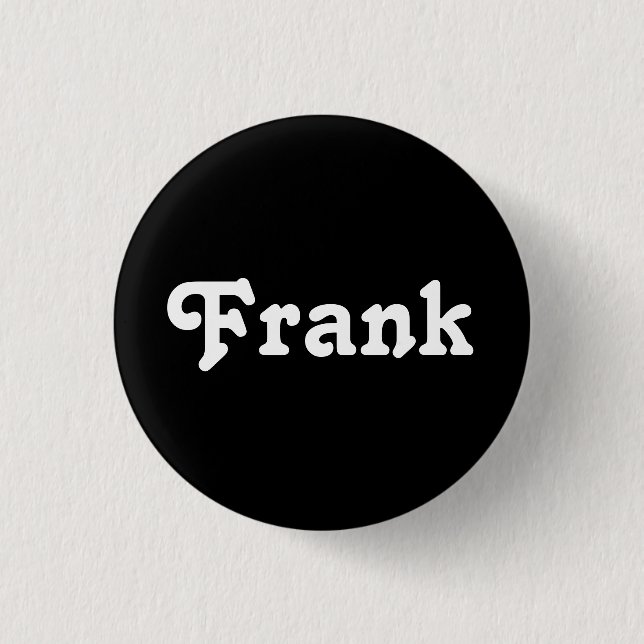 Button-Frank Button (Vorderseite)