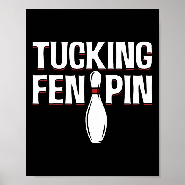 Button für Bowling Poster (Vorne)