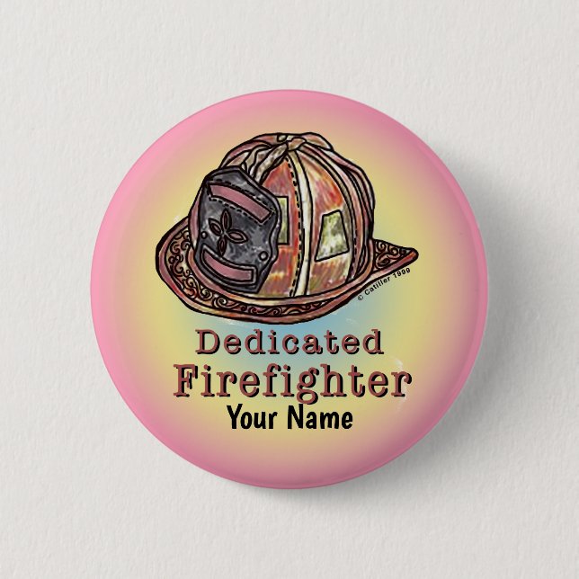Button für den Brandbekämpfer (Vorderseite)