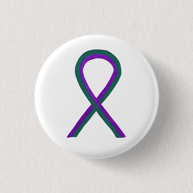 Button für die lila und grüne Sensibilisierungskam (Vorderseite)
