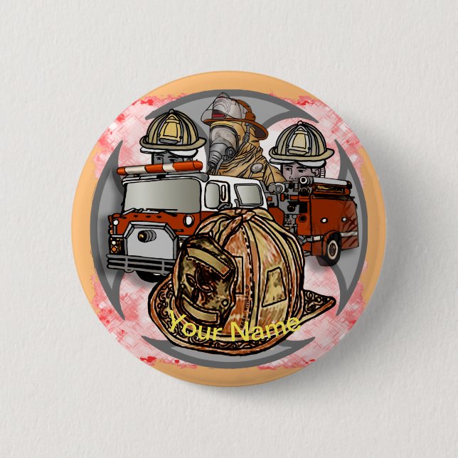 Button für Feuerwehrhelme (Vorderseite)