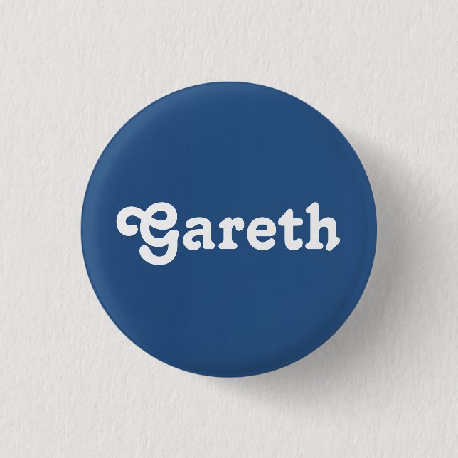 Button Gareth (Vorderseite)