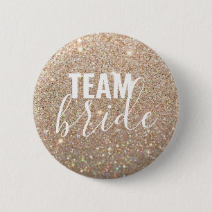 Button - Gold Glitzer Fab Team Bridge